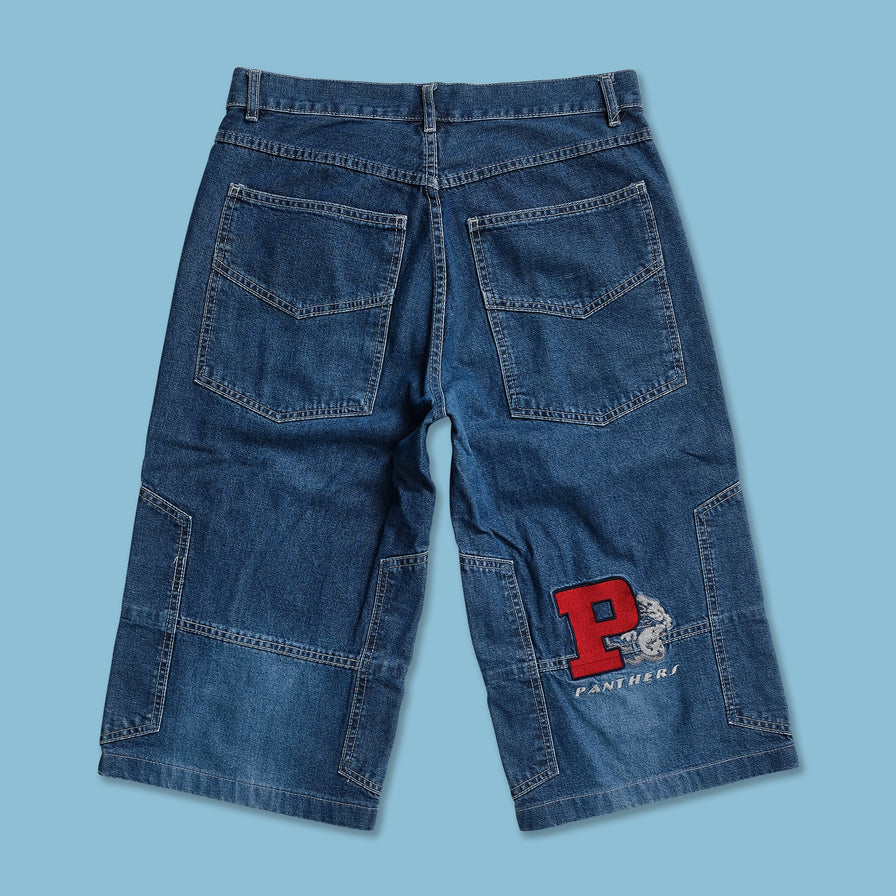 Y2K Panthers Baggy Shorts W32 