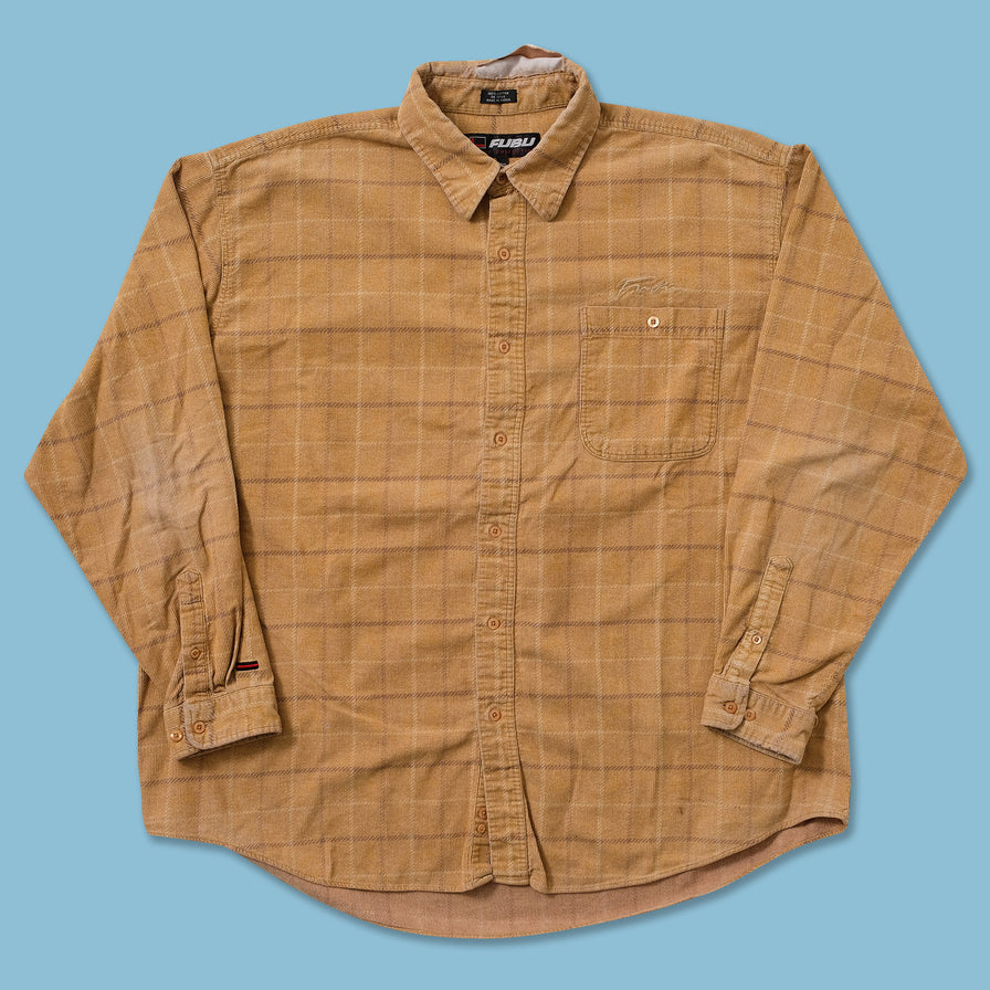 Y2K Fubu Cord Shirt XXL 