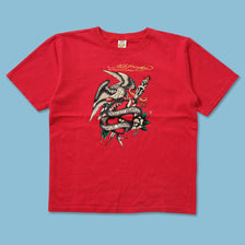 Women's Y2K Ed Hardy T-Shirt Small 