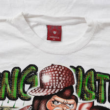 Y2K King Hustla T-Shirt Medium 