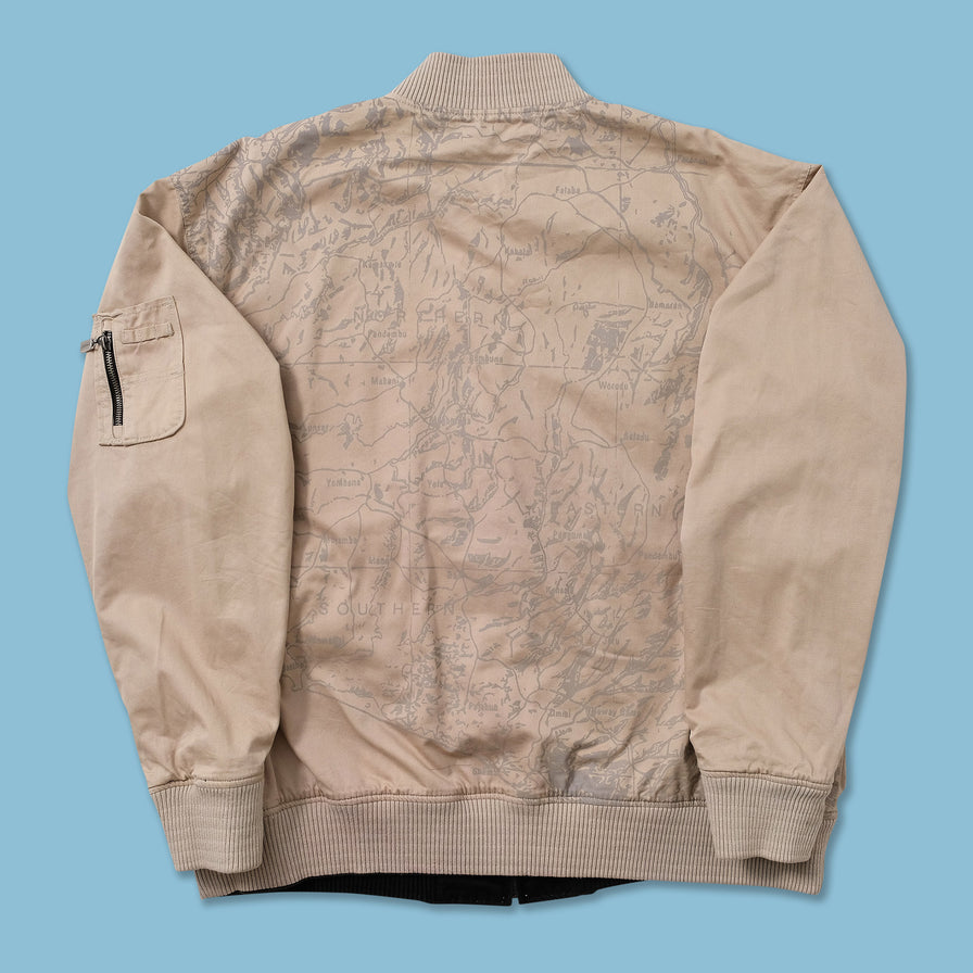 Y2K Phat Farm Reversible Bomber Jacket XLarge 