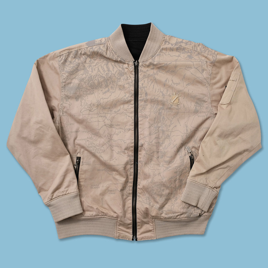 Y2K Phat Farm Reversible Bomber Jacket XLarge 