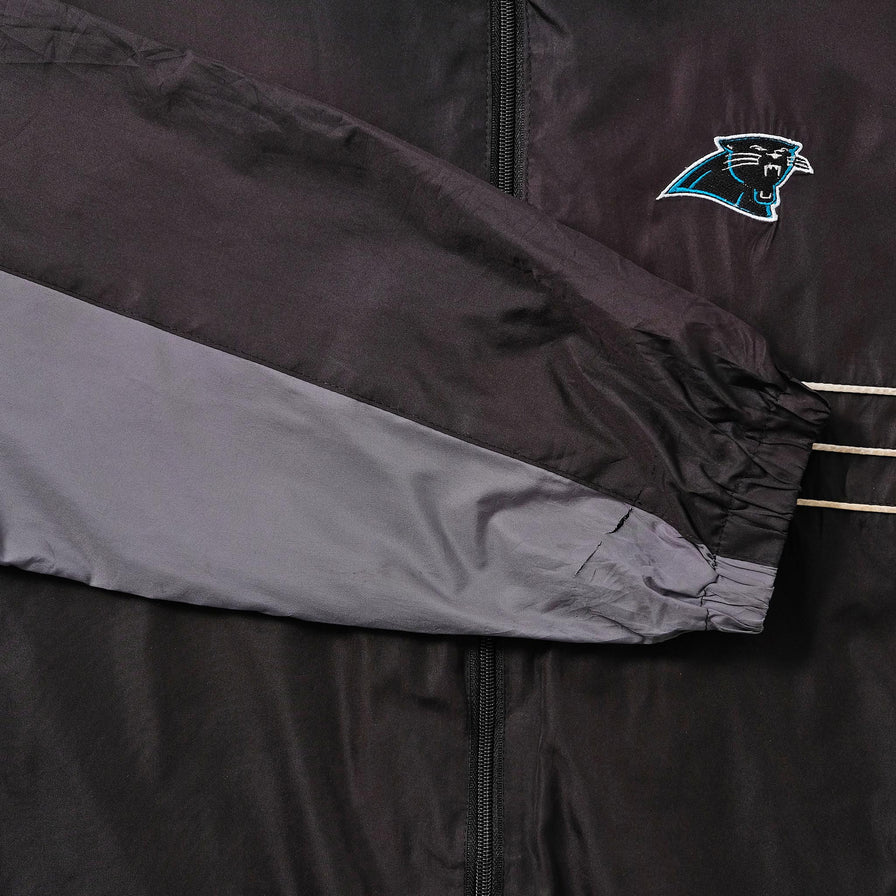 Vintage Reebok Carolina Panthers Track Jacket XLarge 