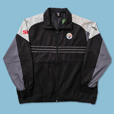 Vintage Reebok Pittsburgh Steelers Track Jacket XLarge 