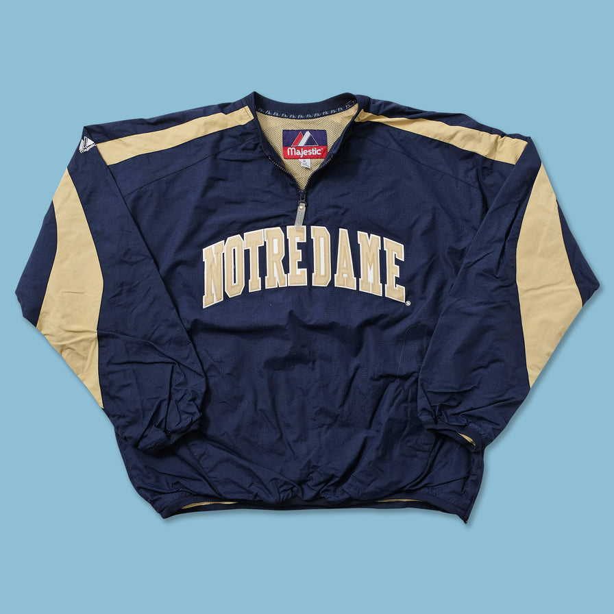 Vintage Notre Dame Windbreaker XLarge 