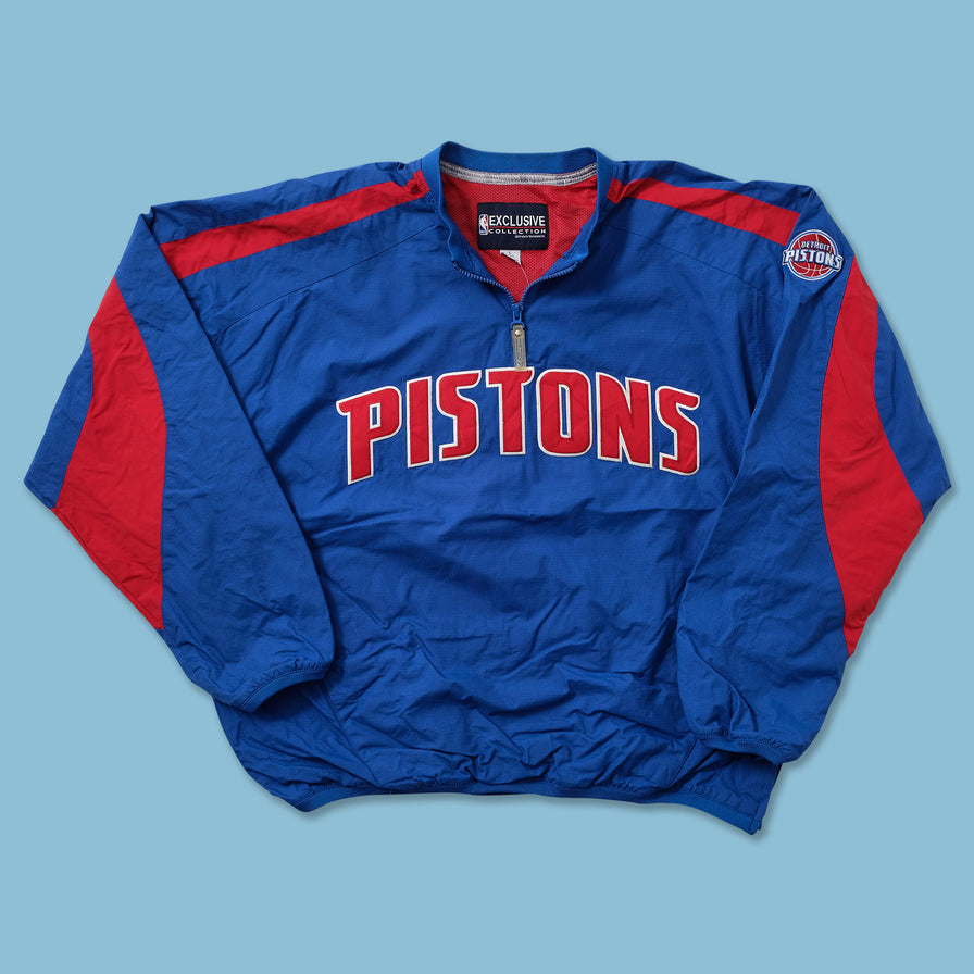 Vintage Detroit Pistons Windbreaker Large 