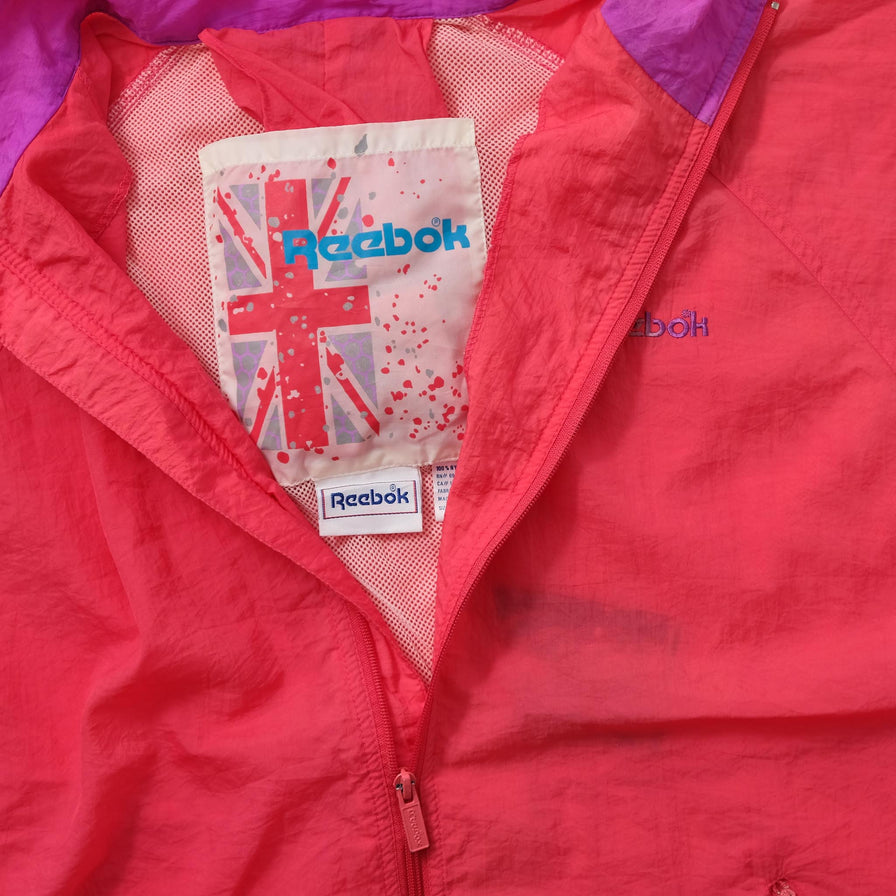 Vintage Reebok Track Jacket Large 