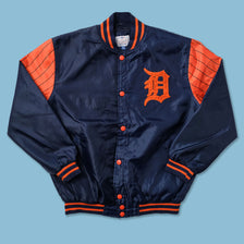 Vintage Detroit Tigers Varsity Jacket Large - Double Double Vintage