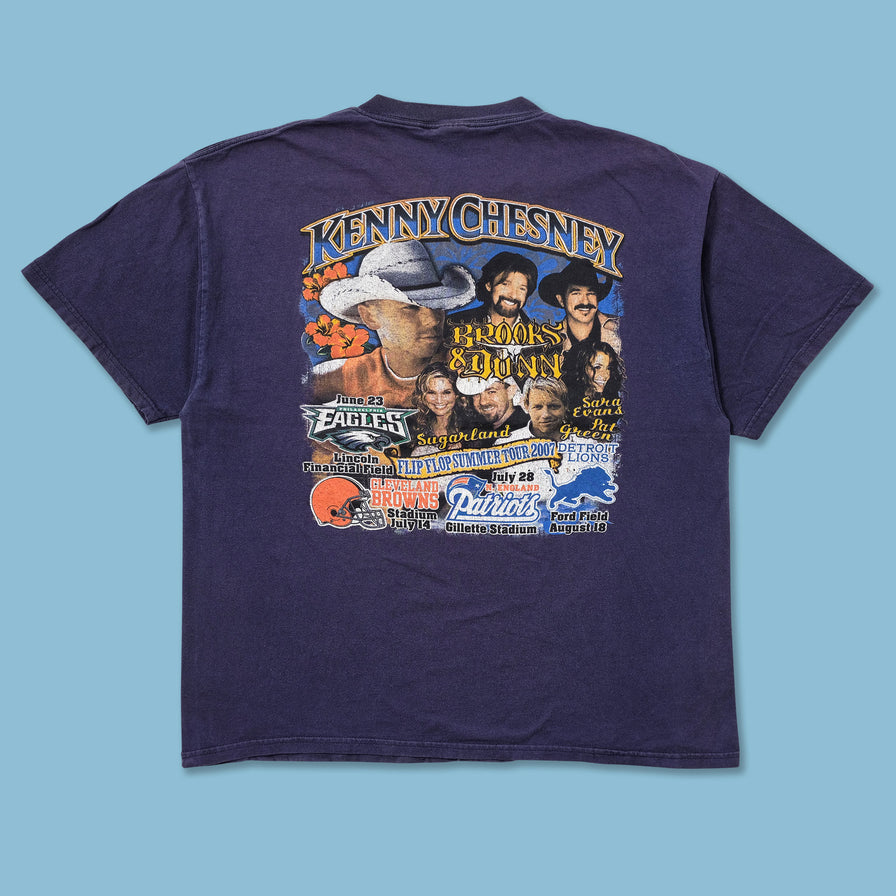 2007 Kenny Chesney Tour T-Shirt XLarge - Double Double Vintage