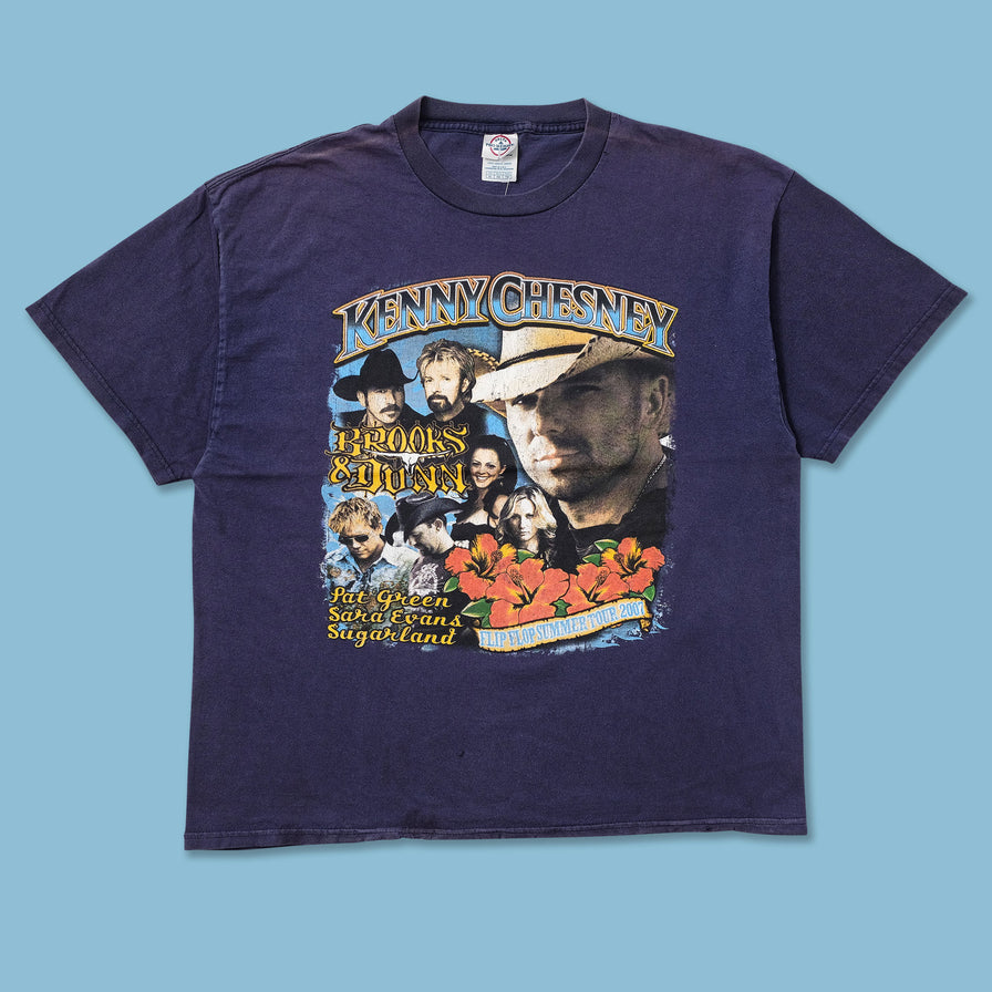 2007 Kenny Chesney Tour T-Shirt XLarge - Double Double Vintage