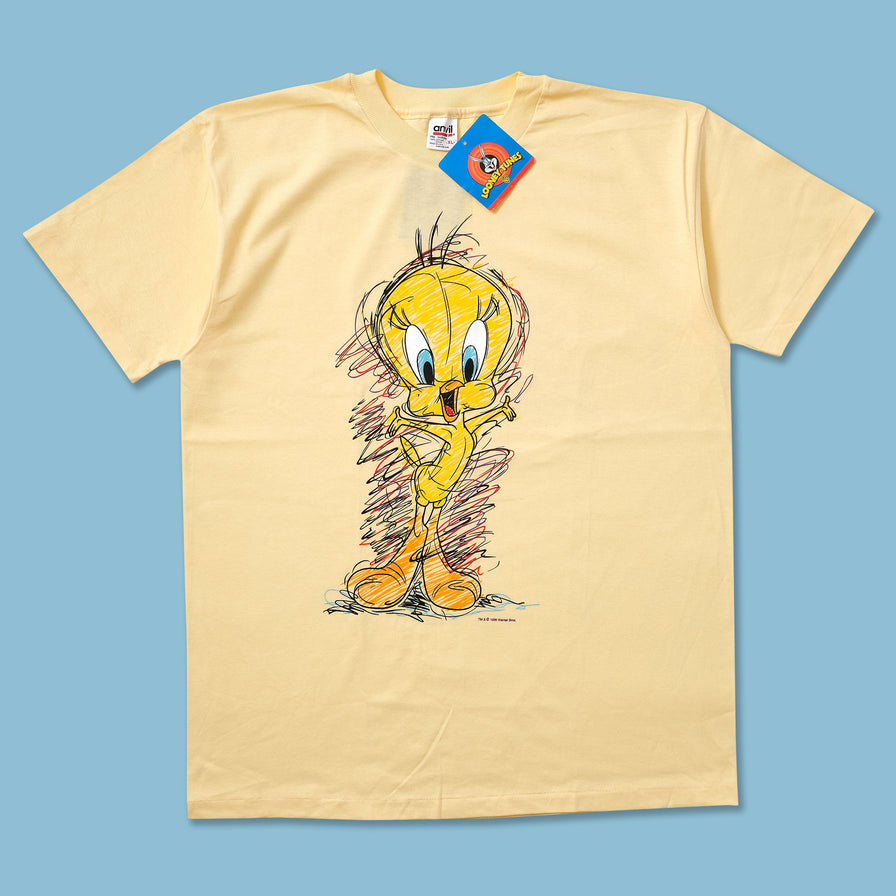 1996 Tweety T-Shirt XLarge - Double Double Vintage