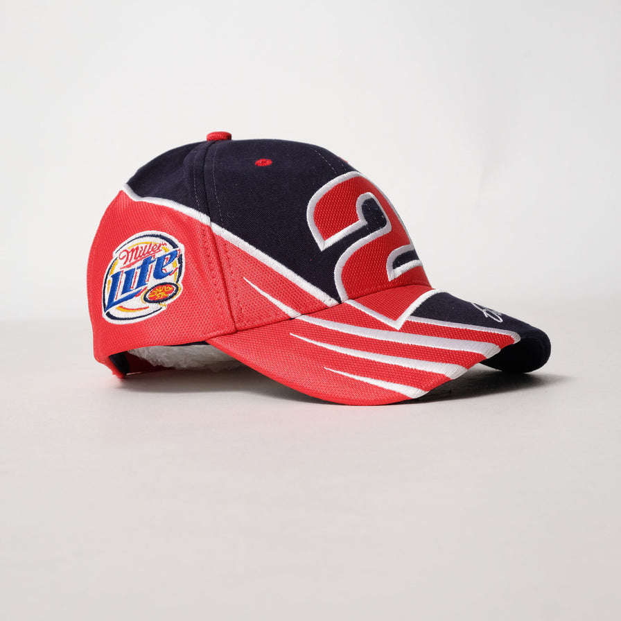 Vintage Rusty Wallace Miller Lite Racing Cap - Double Double Vintage