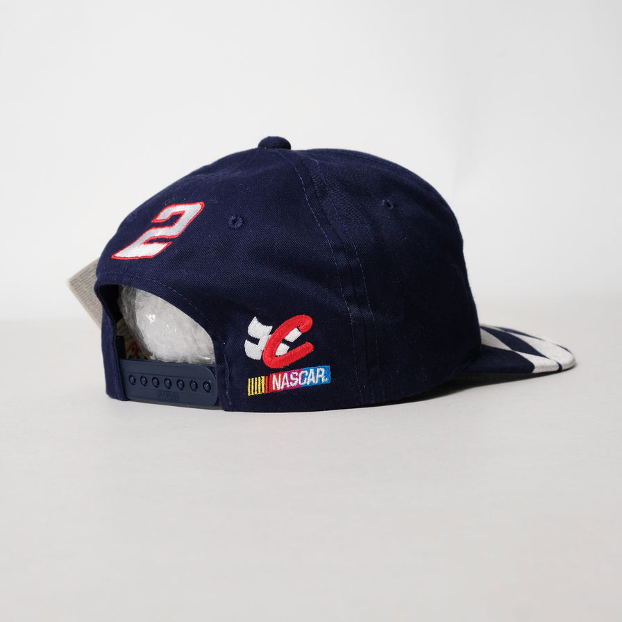 Vintage Rusty Wallace Miller Lite Racing Cap - Double Double Vintage