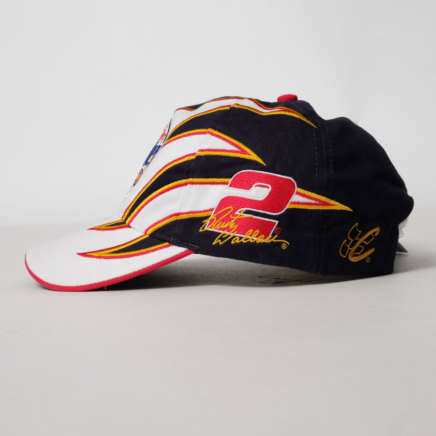 Vintage Rusty Wallace Miller Lite Racing Cap - Double Double Vintage