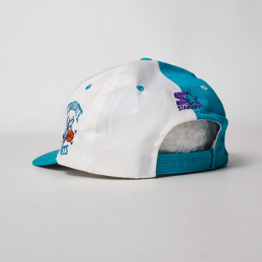 Vintage Starter Charlotte Hornets Snapback - Double Double Vintage