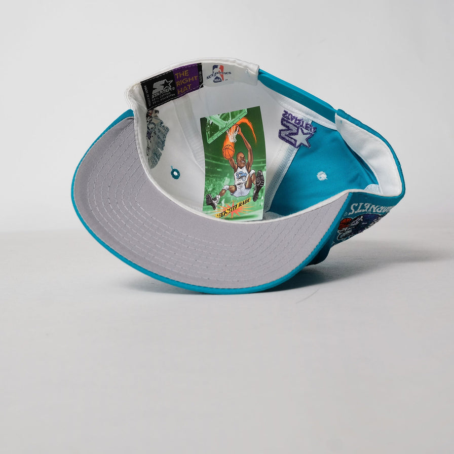 Vintage Starter Charlotte Hornets Snapback - Double Double Vintage