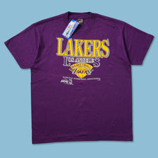 1993 Los Angeles Lakers T-Shirt XLarge - Double Double Vintage