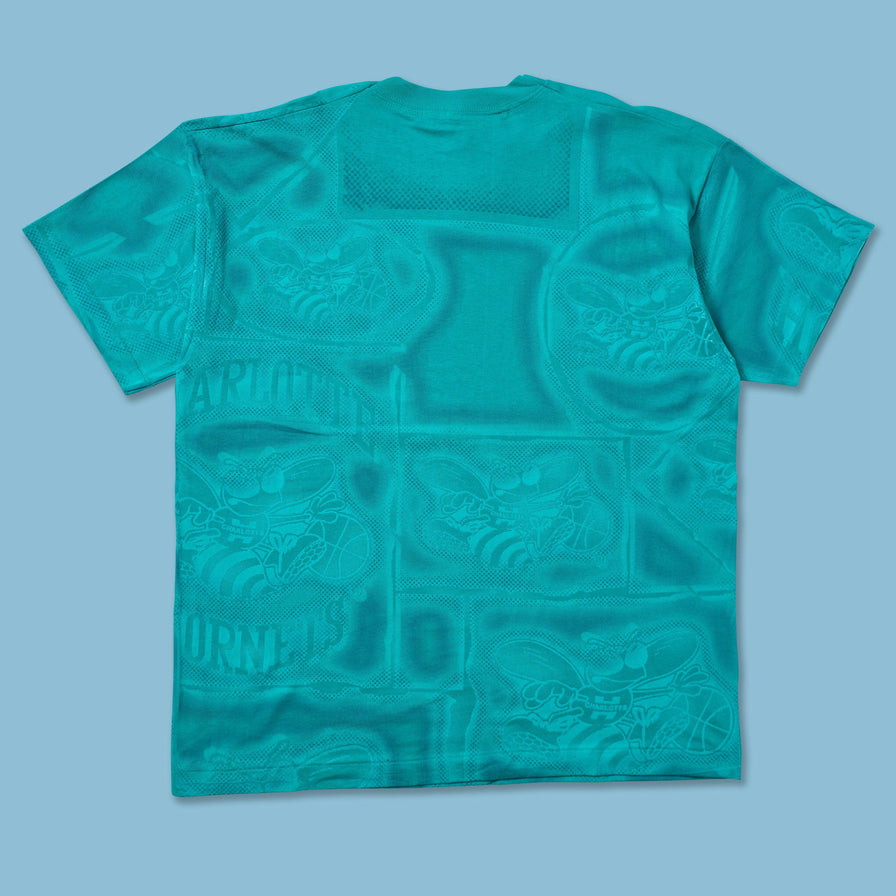 Vintage Charlotte Hornets T-Shirt XLarge - Double Double Vintage