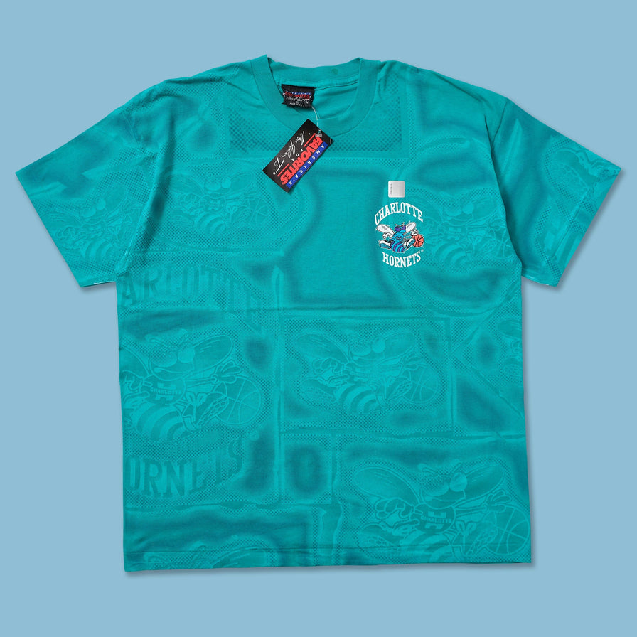 Vintage Charlotte Hornets T-Shirt XLarge - Double Double Vintage