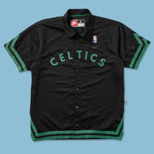 Vintage Nike Boston Celtics Shooting Shirt XXL - Double Double Vintage