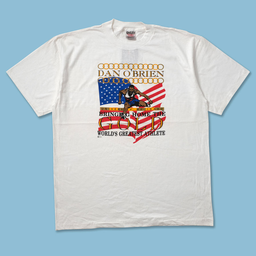 Vintage Dan O'Brien T-Shirt XLarge - Double Double Vintage