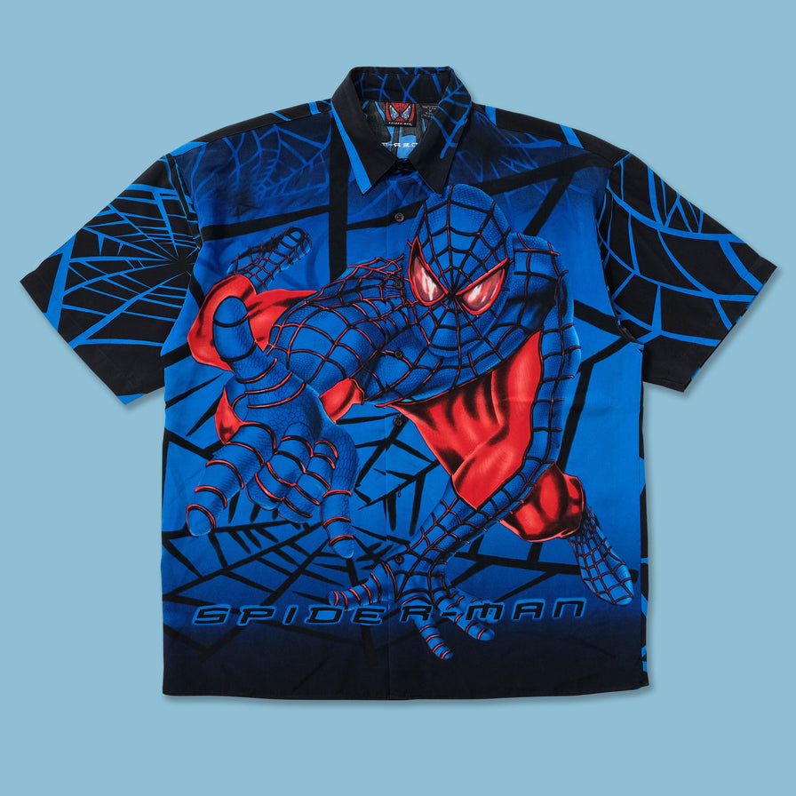2002 Spider-Man Shirt XLarge - Double Double Vintage