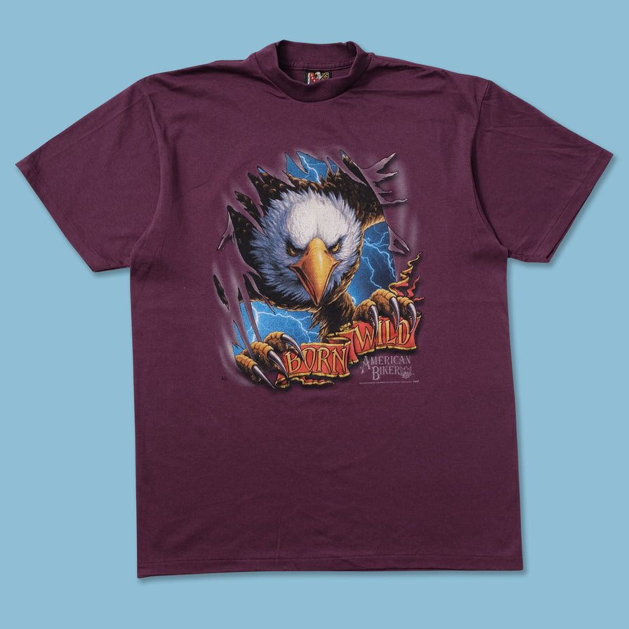 1992 3D Emblem American Biker T-Shirt XLarge - Double Double Vintage