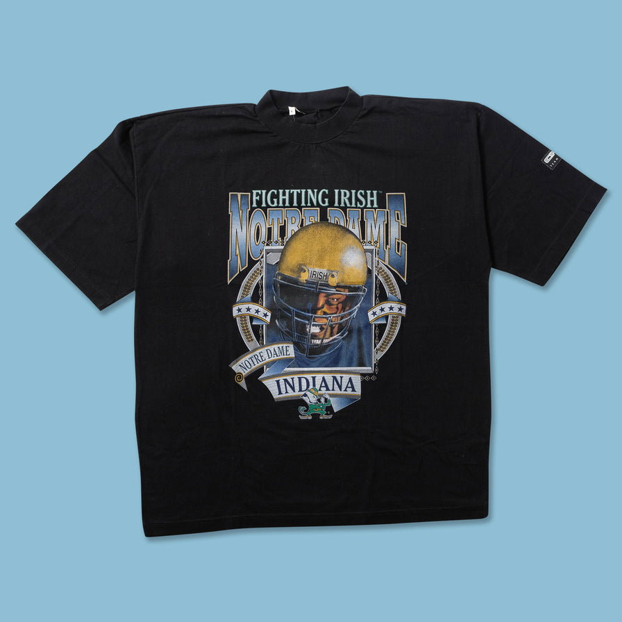 Vintage Notre Dame Fighting Irish T-Shirt Large - Double Double Vintage