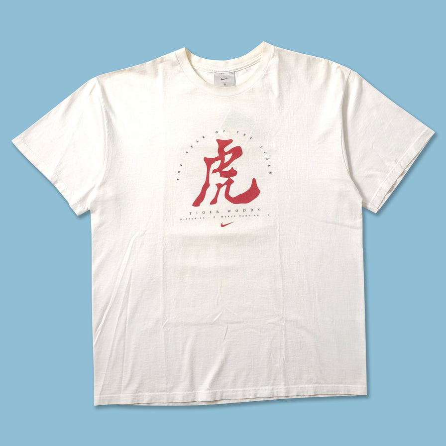 Vintage Nike Tiger Woods T-Shirt Medium - Double Double Vintage