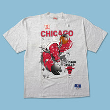 Vintage Chicago Bulls T-Shirt XLarge - Double Double Vintage