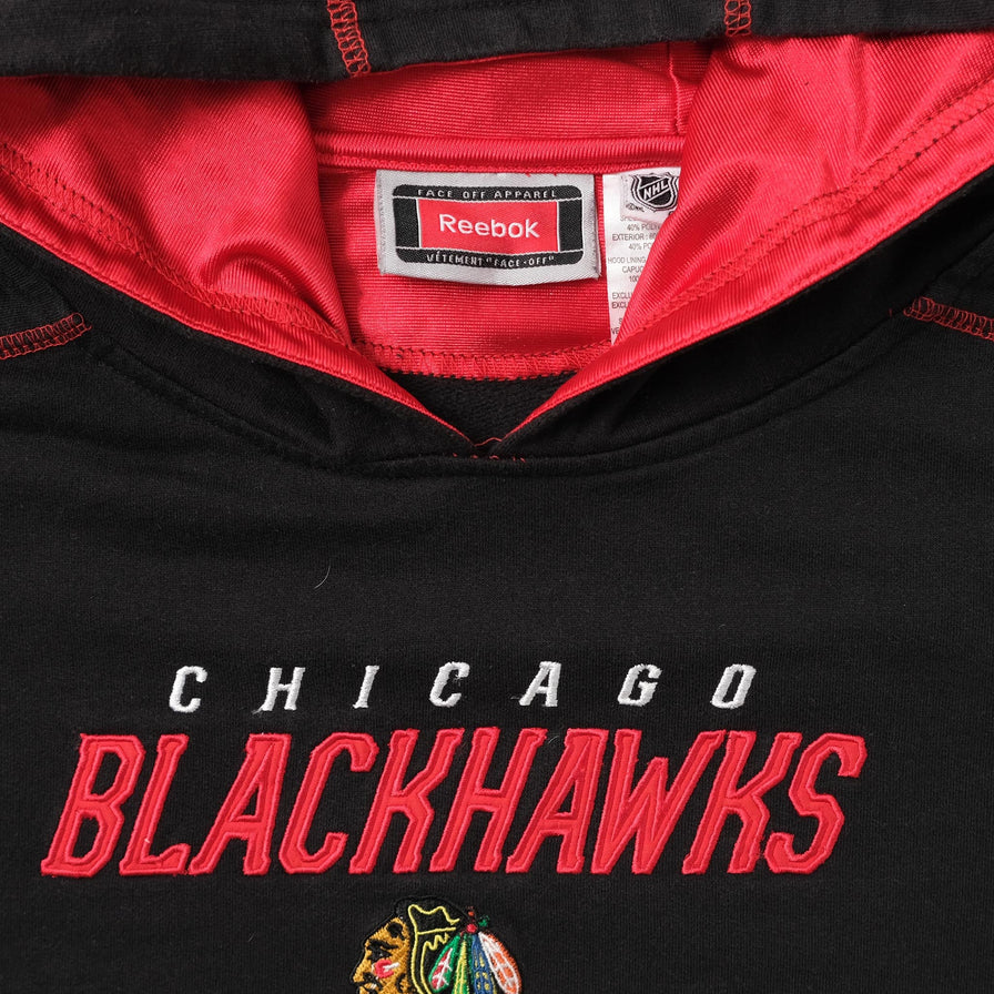Vintage Chicago Blackhawks Hoody Medium 