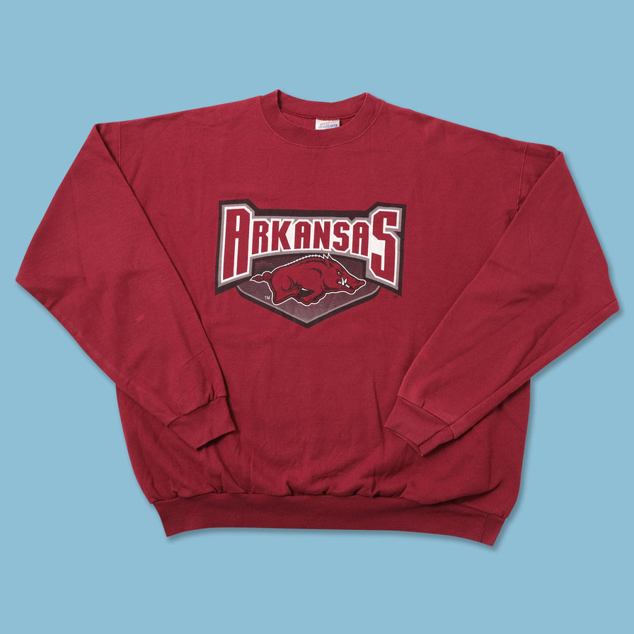 Vintage Arkansas Razorbacks Sweater XLarge 