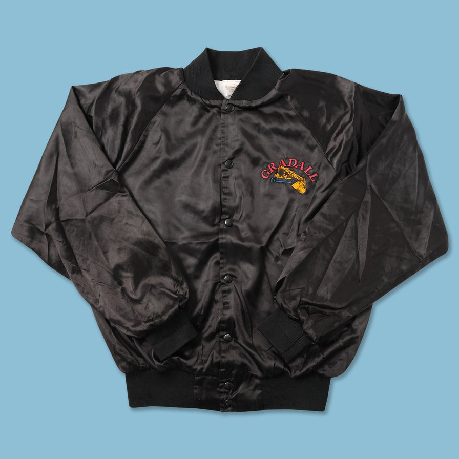 Vintage Satin College Jacket Medium 