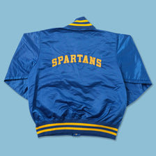 Vintage Satin College Jacket Large 