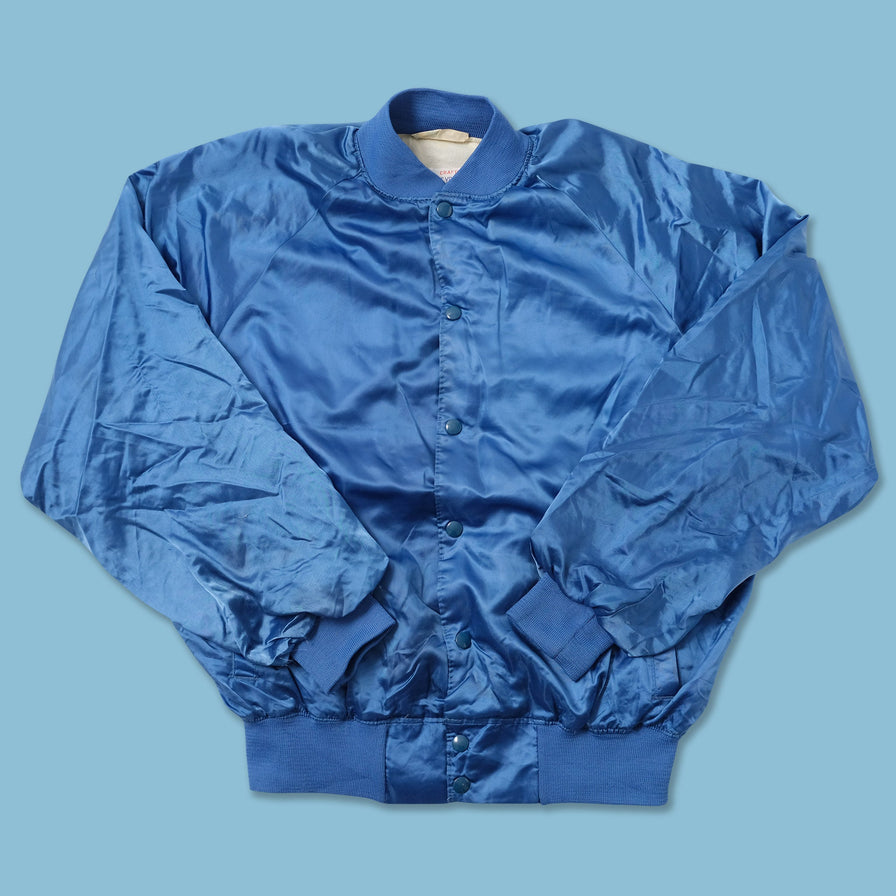 Vintage Satin College Jacket Medium 