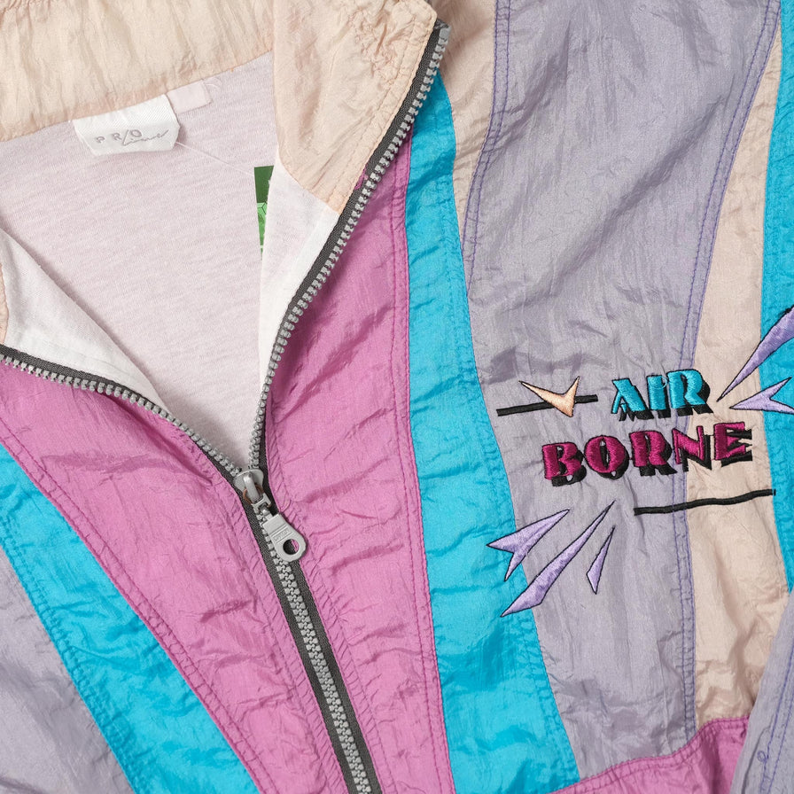 Vintage Pro Liner Air Borne Track Jacket Large 