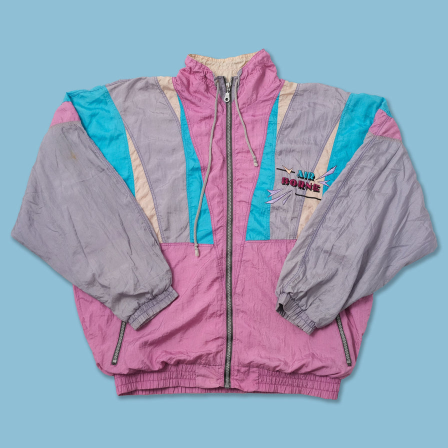 Vintage Pro Liner Air Borne Track Jacket Large 