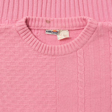 Vintage Ellesse Knit Sweater Medium 