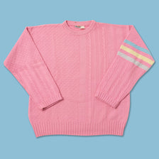 Vintage Ellesse Knit Sweater Medium 