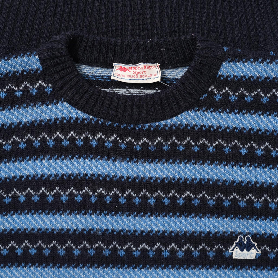 Vintage Kappa Knit Sweater Large 