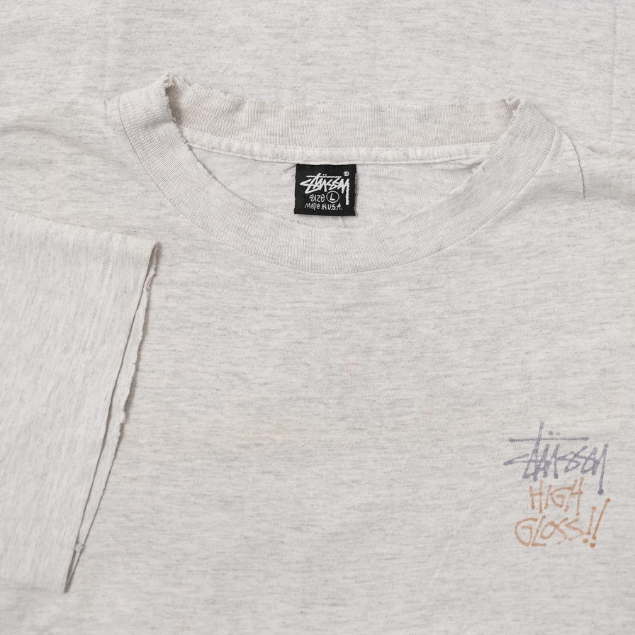 Vintage Stussy T-Shirt Large 