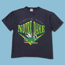 Vintage Notre Dame Fighting Irish T-Shirt Large 