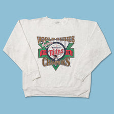 Vintage 1991 Minnesota Twins Sweater Large 