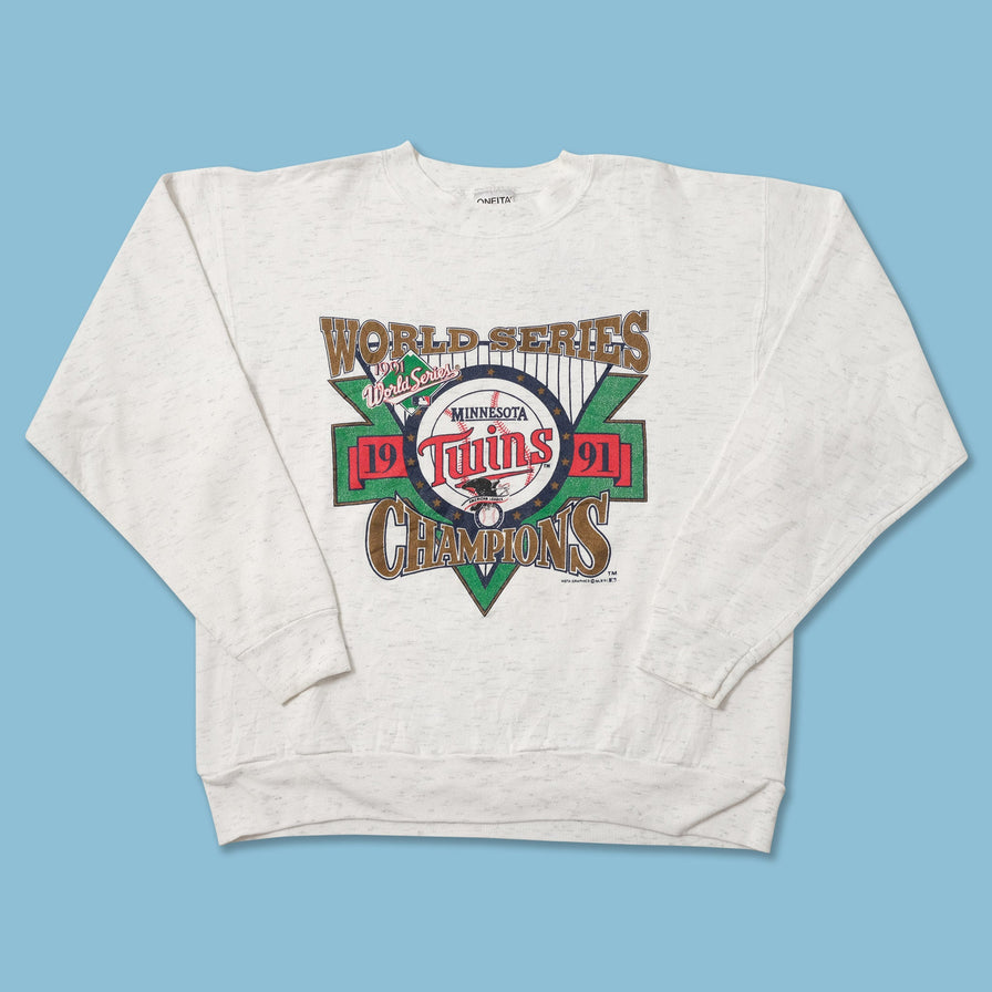 Vintage 1991 Minnesota Twins Sweater Large 