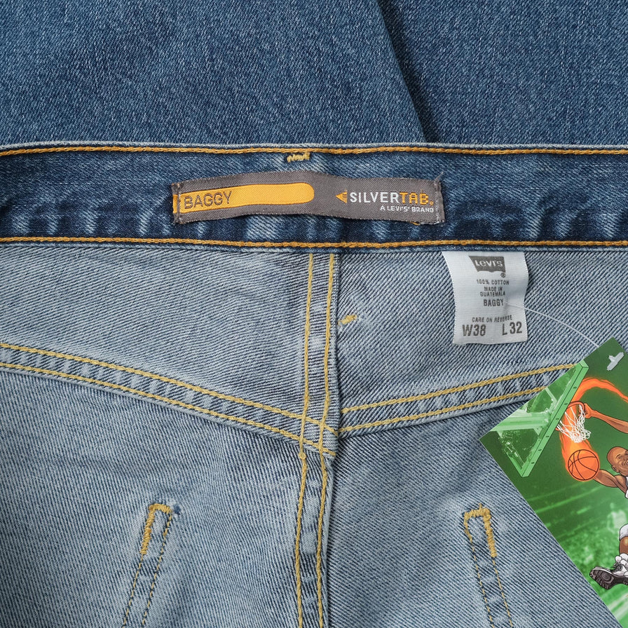 Vintage Silbertab Jeans Shorts 38x32 