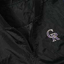 Vintage Colorado Rokies Q-Zip Windbreaker Medium 