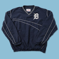 Vintage Detroit Tigers Windbreaker Large 