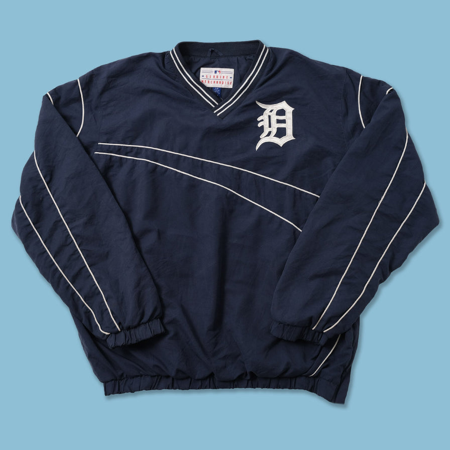 Vintage Detroit Tigers Windbreaker Large 