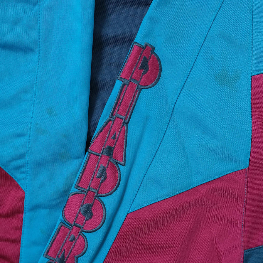 Vintage Women's diadora Track Jacket Medium 