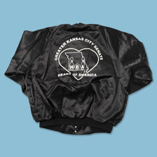 Vintage Satin College Jacket XXLarge 
